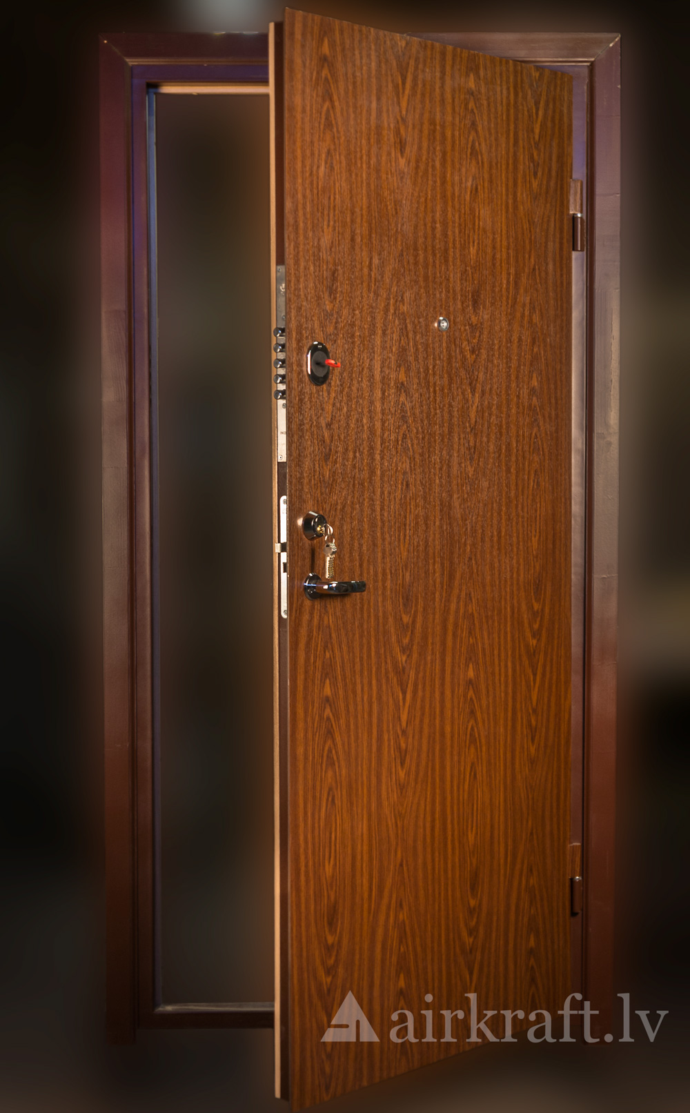 Metāla durvis ar lamināta apdari E — Daugavpils