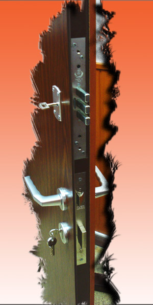 Metāla durvis ar lamināta apdari G — Daugavpils