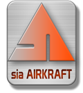 Airkraft logotips — metāla durvis, PVC logi un žogi Daugavpilī